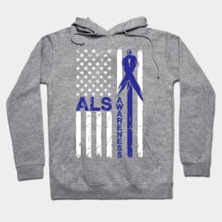 Als Awareness Flag Hoodie